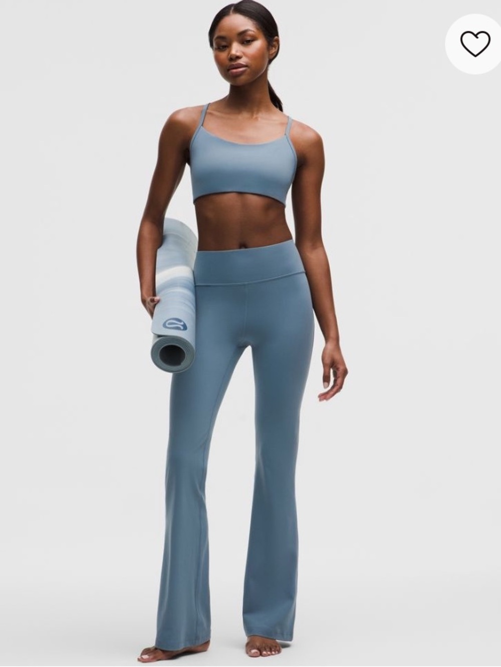 NWOT Lululemon Groove Flare Pants - Steel Blue - Size 8